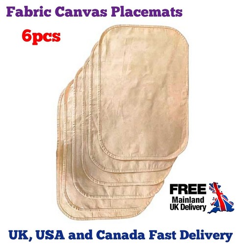 6pcs handmade cotton canvas - 6pcs,