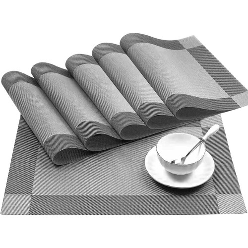 Set pvc place mats and - set,