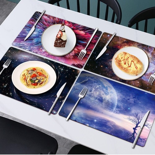 Leather placemats table mats - leather,