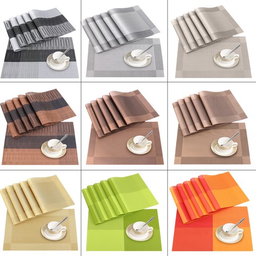Tts set pvc placemats - set, 6