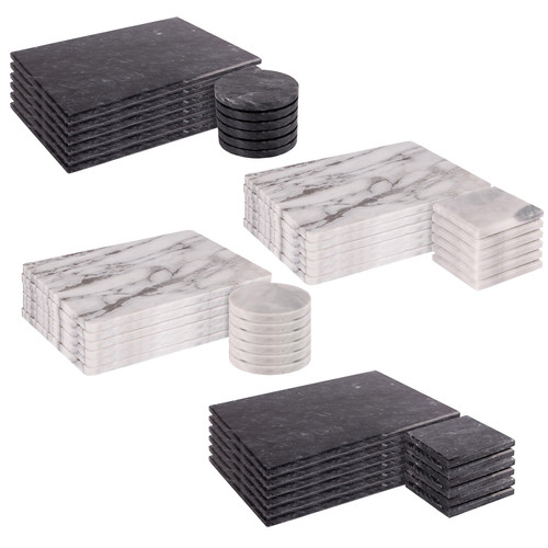 Marble placemats coasters - marble,