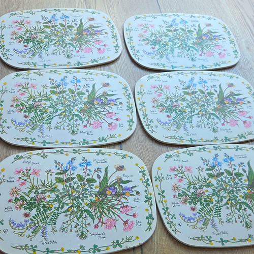 Vintage floral wildflower - vintage,