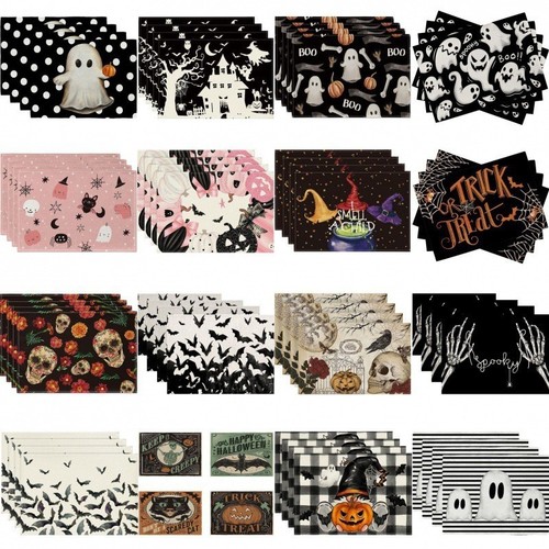 Halloween placemats ghost - halloween,