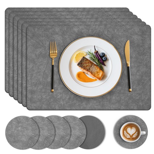 Placemats and coasters - and,