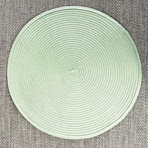 Set green round woven - set,