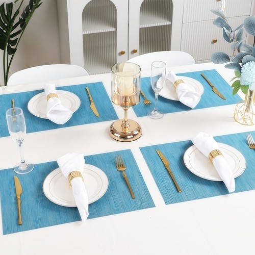 Table mats set woven - set, 6