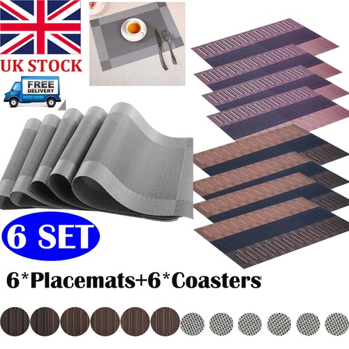 Placemats 6 coaster table - 6,