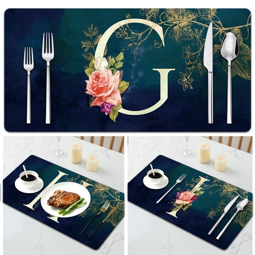 Many sizes table - many, mats