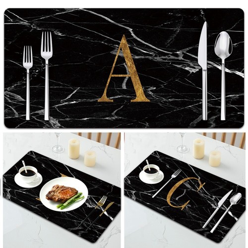 Leather placemats table mats - placemats,