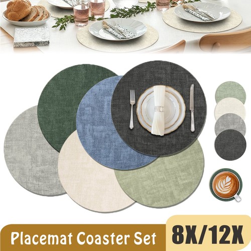Set round placemats - of, 12