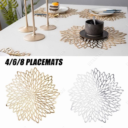 Placemats set chargers - 4/6/8x,